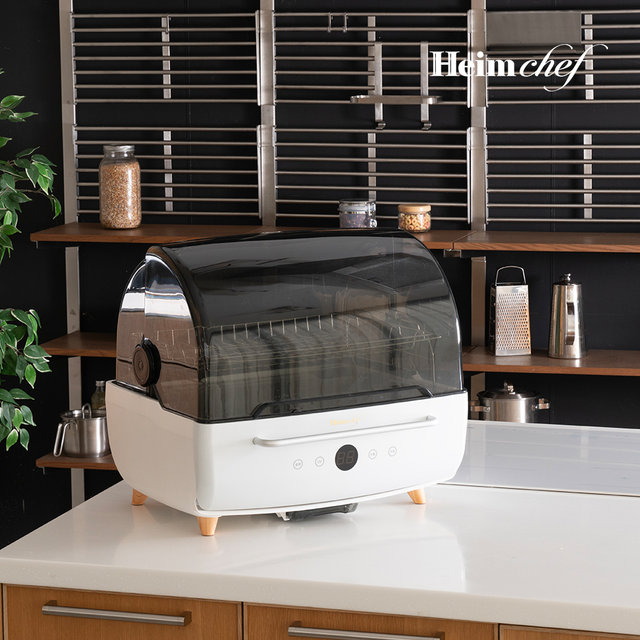 하임셰프 울트라 70L UV-C LED 고온 살균 식기건조기 HTD-3500 열풍 젖병소독기 자동모드 HM