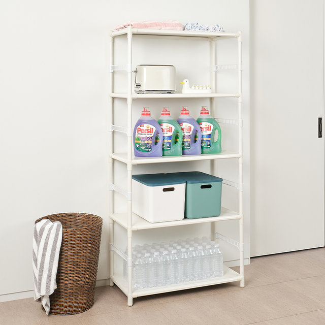 [비밀특가] 철제 팬트리 앵글 시스템 수납선반 800 5단