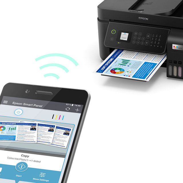 [엡손공식대리점]  참여 이벤트 진행중 엡손 L5290 정품 무한 잉크젯 복합기 인쇄 스캔 복사 팩스 정품잉크 포함