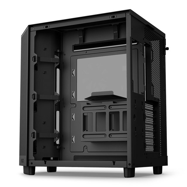 [NZXT] H6 Flow RGB 블랙 ATX 강화유리 미들타워 PC케이스 CC-H61FB-R1