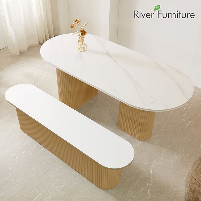 보로프 템바보드 벤치 인테리어 라운드 1600식탁 의자