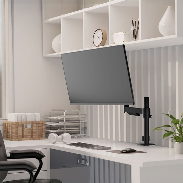 폴타입 싱글 모니터 암 거치대 카멜 CA1P