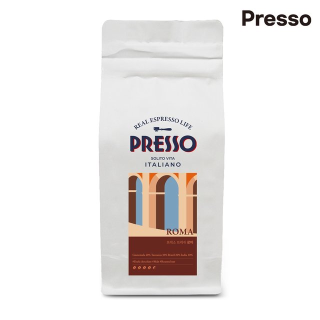 프레소 클래식 커피 원두 로마 1kg 