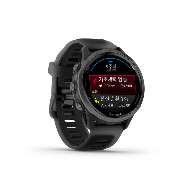 가민 포러너 570 42mm 블랙 러닝 GPS 스마트워치