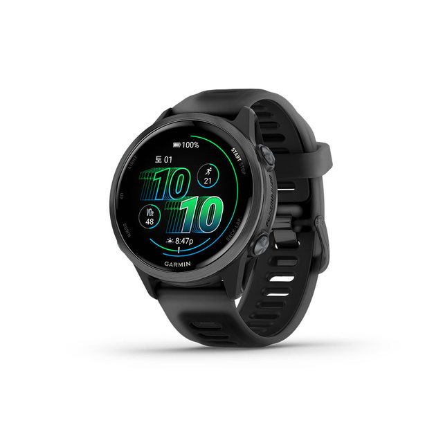 가민 포러너 570 42mm 블랙 러닝 GPS 스마트워치