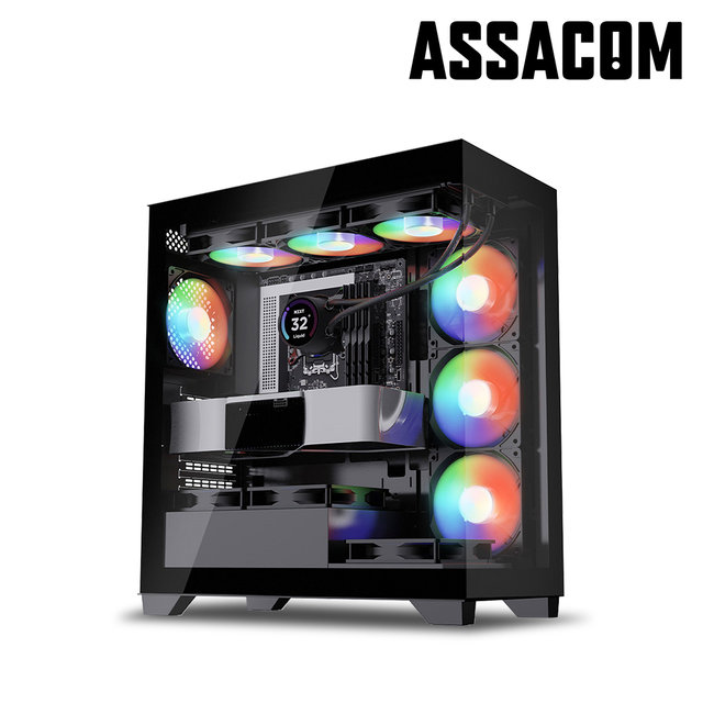 AMD 9800X3D+5080 16GB+32GB+1TB	블랙 조립PC 게이밍컴퓨터 게이밍 데스크탑