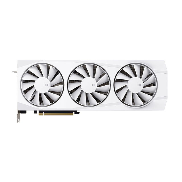 XFX 라데온 RX 9070 XT QUICKSILVER WHITE D6 16GB AMD 그래픽카드