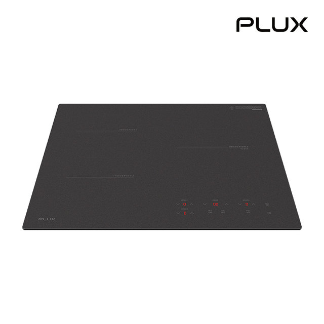 [5년무상AS] 플럭스 3구 인덕션 전기레인지 PLX-EIR0334MTBK (매트글라스)