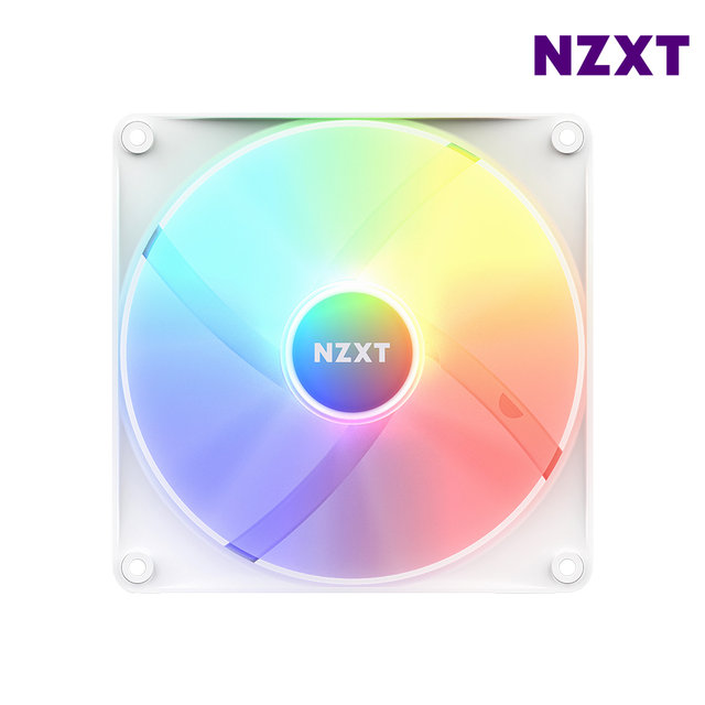NZXT F140 RGB CORE 화이트 쿨링팬 시스템팬 140mm 최종 31180 WON