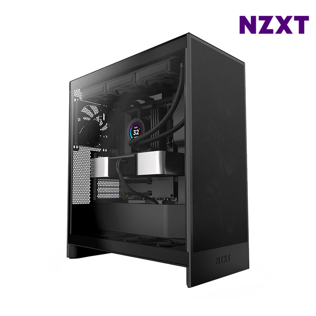 NZXT H7 FLOW V2 블랙 PC케이스 미들타워케이스 예약판매