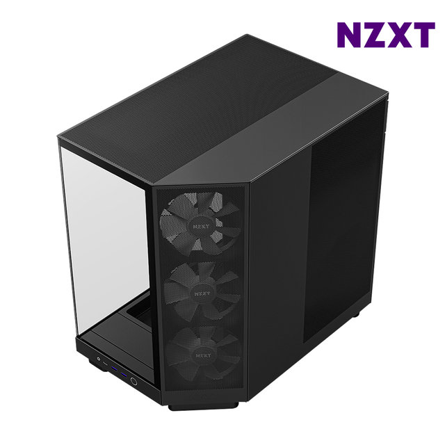 NZXT H6 FLOW RGB 블랙 PC케이스 미들타워케이스 최종 150,580 WON