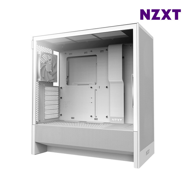 NZXT H5 FLOW V2 화이트 PC케이스 미들타워케이스
