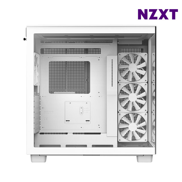 NZXT H9 FLOW 화이트 PC케이스 미들타워케이스 최종 227200 WON