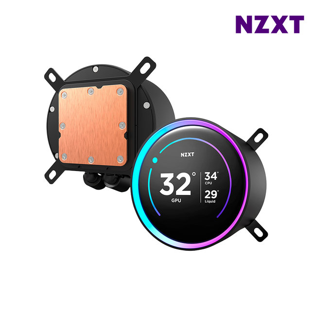 NZXT KRAKEN ELITE V2 360 RGB 블랙 CPU쿨러 수냉쿨러