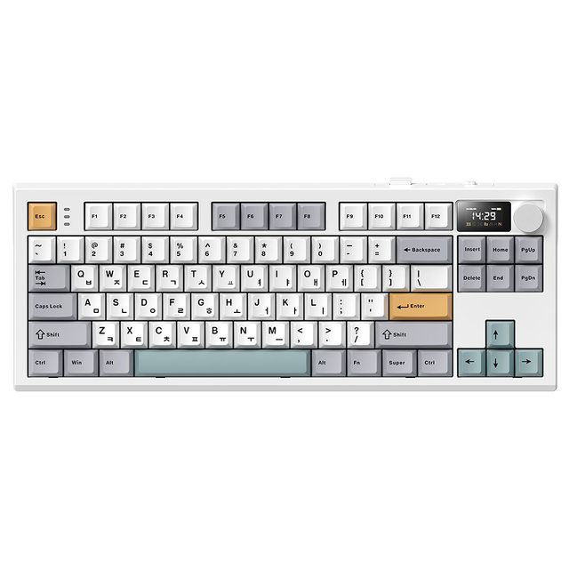 프리플로우 archon AK47 유무선 블루투스 텐키리스 기계식 키보드 메카닉 저소음 눈송이축
