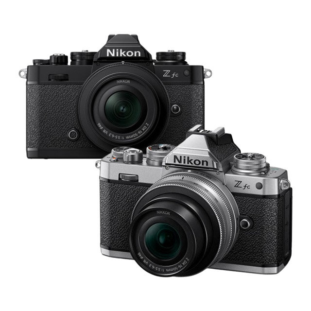 [정품] Nikon Z fc 미러리스 카메라 [본체+16-50mmf/3.5-6.3VR] KIT [실버/블랙]