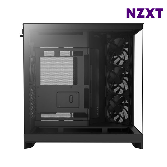NZXT H9 FLOW V2 블랙 미들타워케이스 PC케이스