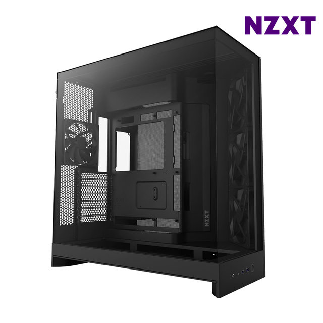 NZXT H9 FLOW V2 블랙 미들타워케이스 PC케이스 최종 229730 WON