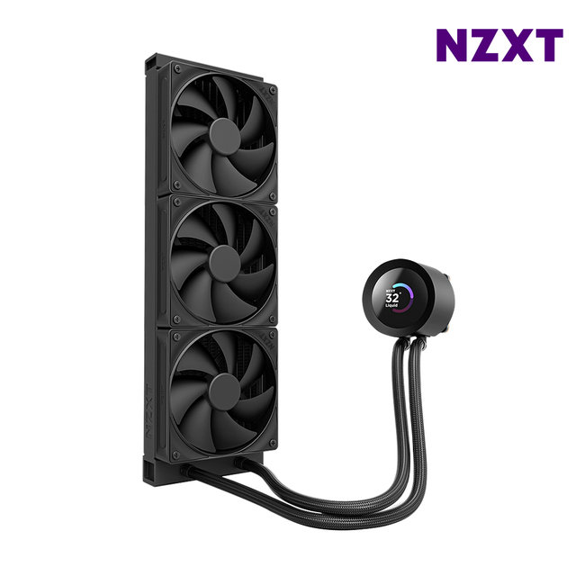 NZXT KRAKEN PLUS 360 블랙 CPU쿨러 수냉쿨러 최종 221,860 WON