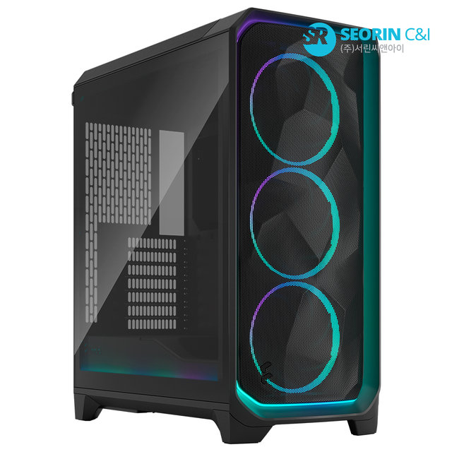 [서린공식] Fractal Design Meshify 3 Ambience Pro RGB 강화유리 블랙