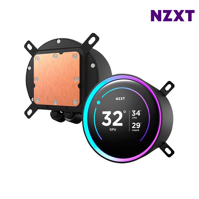 NZXT KRAKEN ELITE V2 420 RGB 블랙 CPU쿨러 수냉쿨러