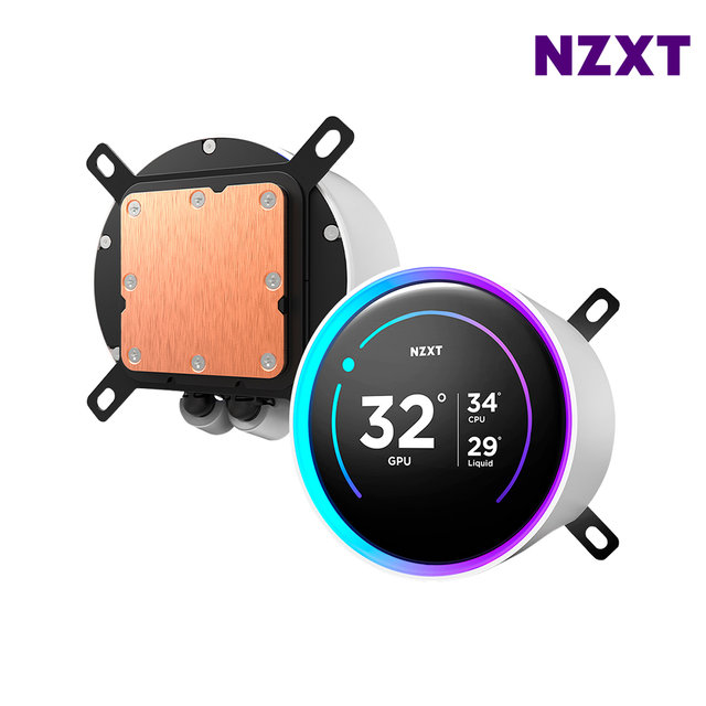 NZXT KRAKEN ELITE V2 420 RGB 화이트 CPU쿨러 수냉쿨러 최종 352250 WON