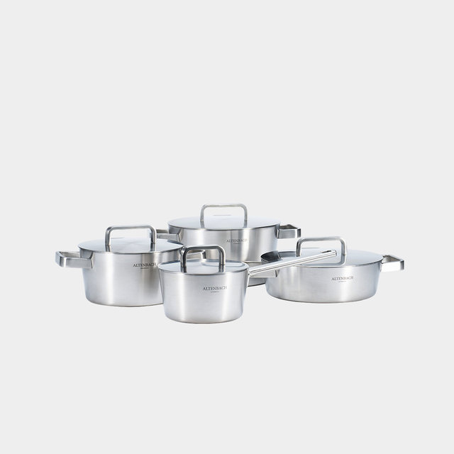 [비밀특가]알텐바흐 아트리움 스텐냄비 편수 양수 전골 스티머 5종 세트