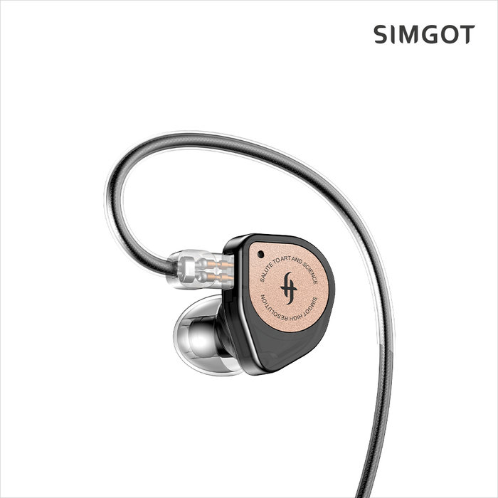 SIMGOT EW100P Black 유선 이어폰