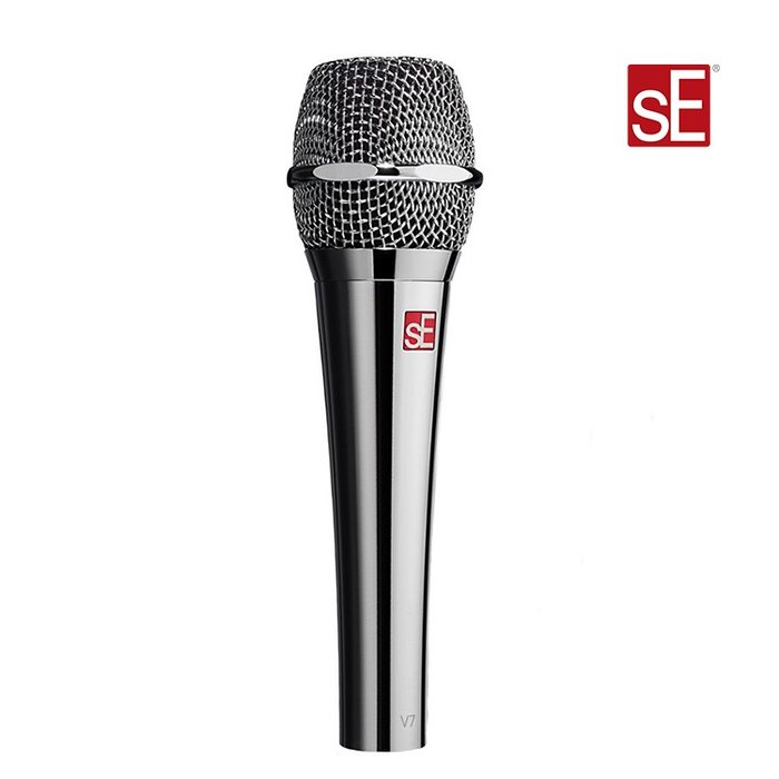 sE Electronics 사운드캣 신년특가 V7 Chrome 다이나믹 보컬 마이크