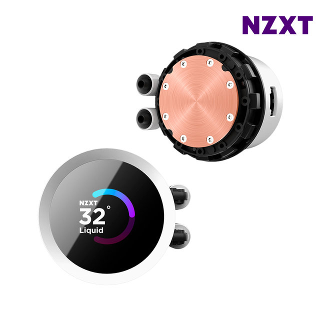 NZXT KRAKEN PLUS 360 RGB 화이트 CPU쿨러 수냉쿨러