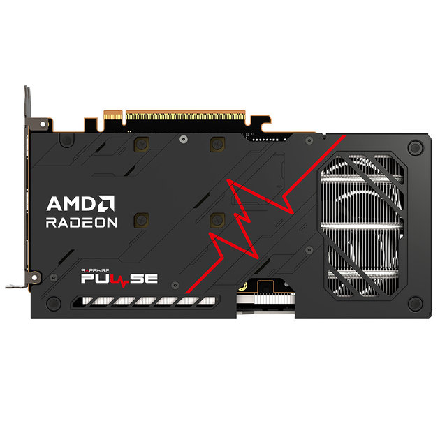 SAPPHIRE 라데온 RX 9060 XT PULSE OC D6 16GB