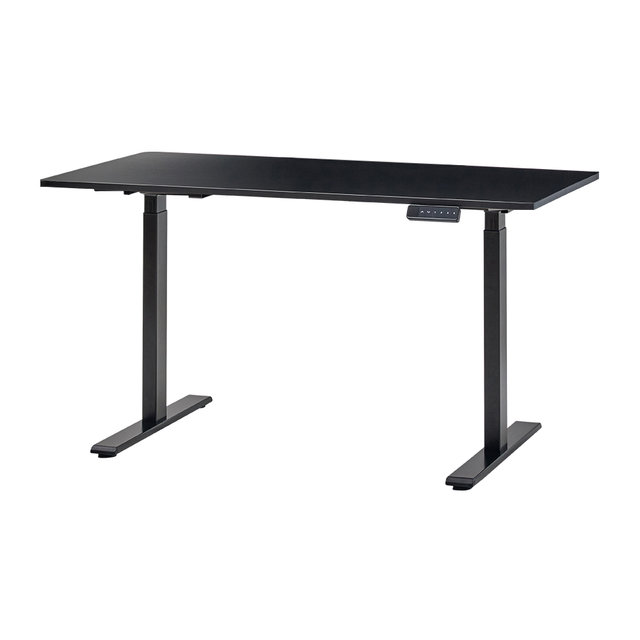 롱코 듀얼모터 모션데스크 높이조절 스탠딩 전동책상 1400x600
