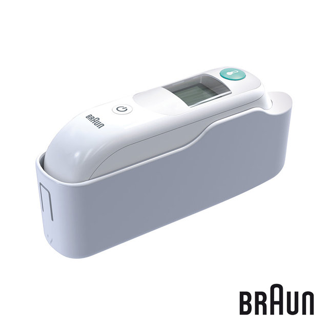 브라운체온계 귀체온계 기본형 IRT-6030 신생아사용가능 필터21개 배터리 포함