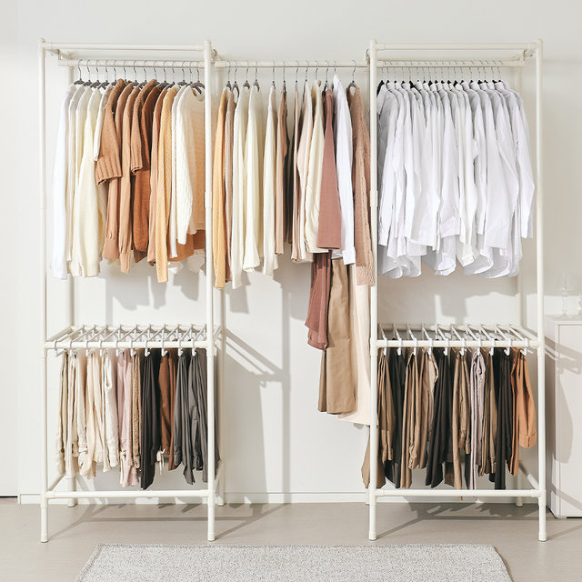 [비밀특가] 트윈 시스템 멀티행거 옷걸이 드레스룸 옷장