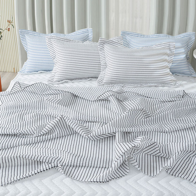 아이스 멜로 시어서커 여름이불 홑이불+베개커버 침구세트 SS