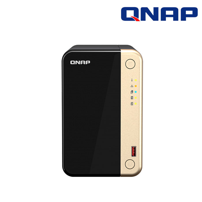큐냅 QNAP TS-264-8G 2BAY 듀얼코어 개인/기업용 스토리지 -하드미포함-