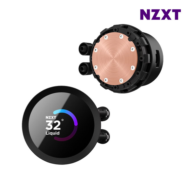 NZXT KRAKEN PLUS 240 RGB 블랙 CPU쿨러 수냉쿨러