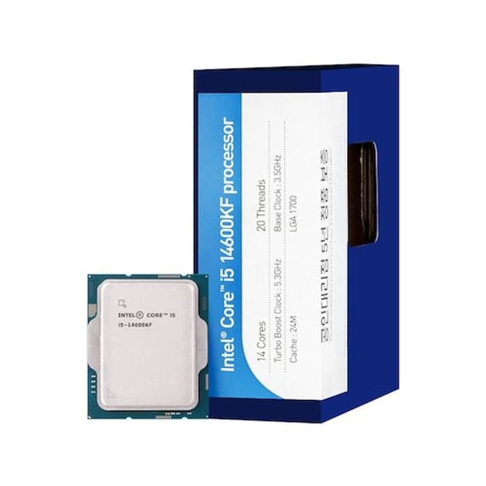 인텔 코어i5-14세대 14600KF 랩터레이크 리프레시 밸류팩 정품