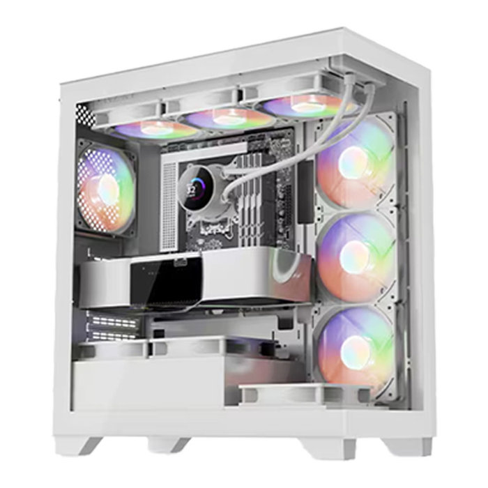 쥐씨 라이젠7 7800X3D 공냉 그래픽카드는 따로 반본체 조립컴퓨터