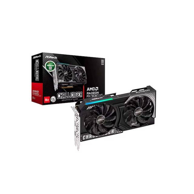 ASRock 라데온 RX 9060 XT CHALLENGER OC D6 8GB 대원씨티에스  JNP