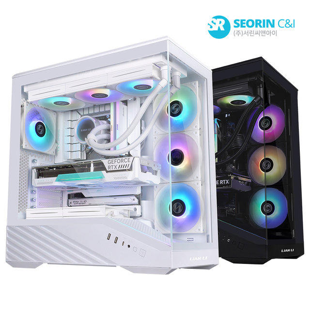 [서린공식] LIAN LI Vector V100 ARGB 화이트