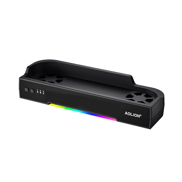 닌텐도 스위치2 쿨러 독 쿨링 RGB 거치대 아오리온