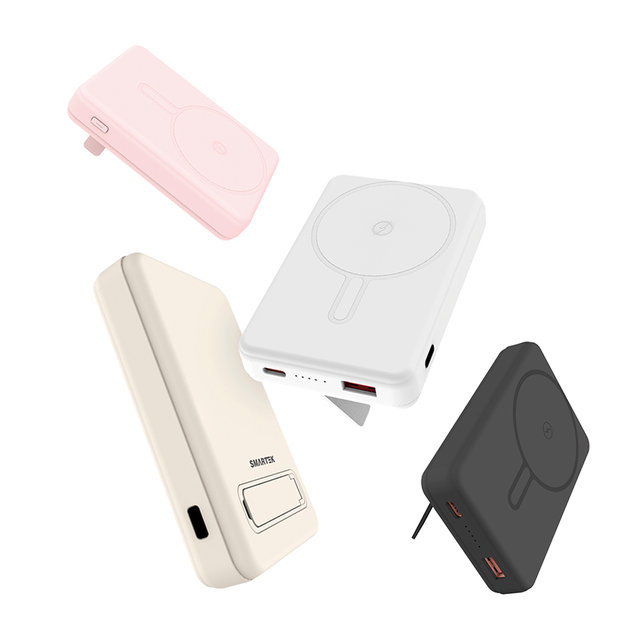 PD 20W 맥세이프 유무선 거치식 보조배터리 10000mAh I STPB-MP10S