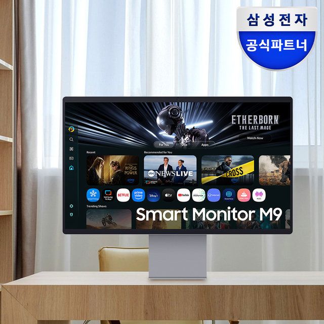 삼성전자 스마트모니터 OLED M9 LS32FM900  80cm(32인치) UHD 4K 165Hz