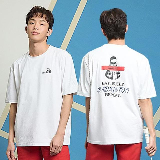 유닛비 남성 여성 반팔 티셔츠 데일리 오버핏 BE-2501-T04