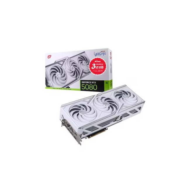 COLORFUL iGame 지포스 RTX 5080 Vulcan OC White D7 16GB 피씨디렉트 j
