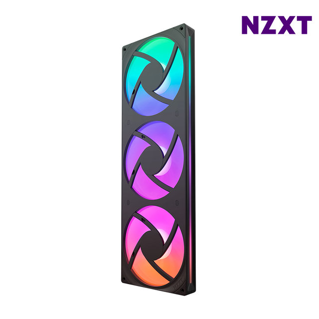 NZXT F420 RGB CORE 블랙 쿨링팬 시스템팬 