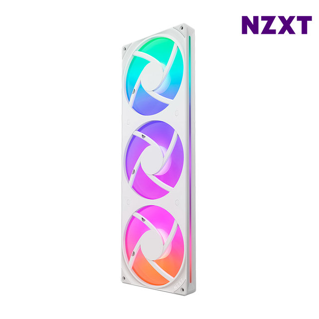 NZXT F420 RGB CORE 화이트 쿨링팬 시스템팬 최종 107210 WON