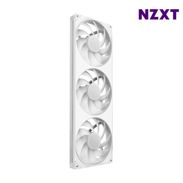 NZXT F420 RGB CORE 화이트 쿨링팬 시스템팬 최종 107210 WON