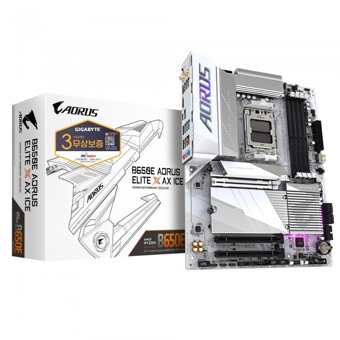 기가바이트 기가바이트 GIGABYTE B650E AORUS ELITE X AX ICE 피씨디렉트